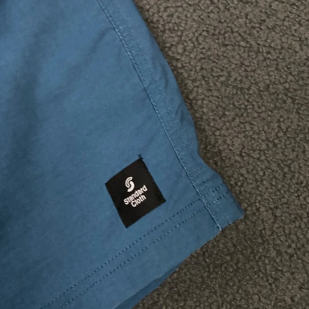 Set of 2 Standard Cloth Board Shorts Mens 2XL Blue Black 5